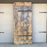 Black Industrial Barn Door