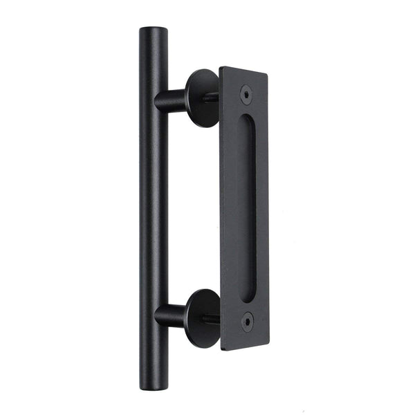 Barn Door Combo Handle - Black