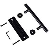 Barn Door Combo Handle - Black